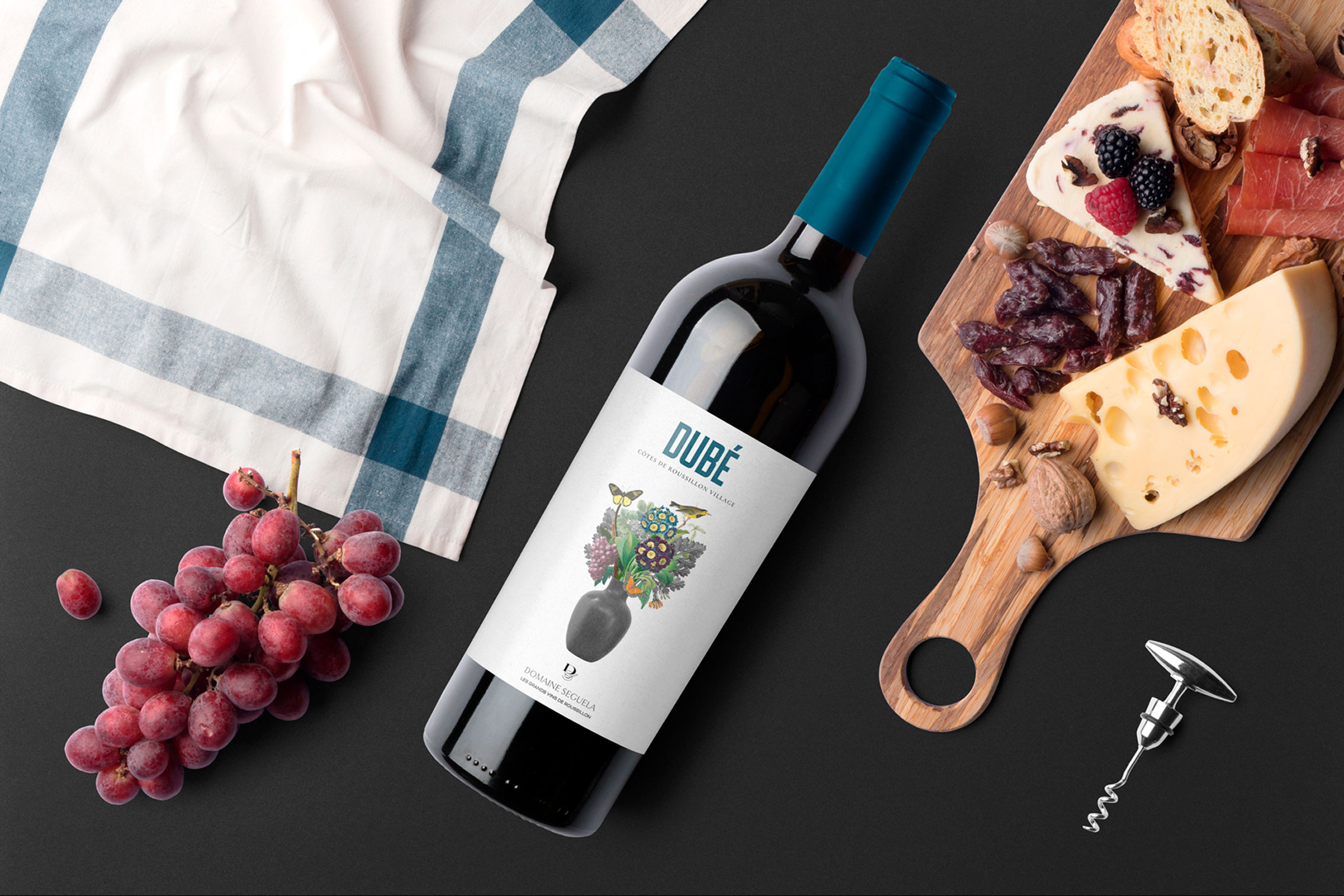 Mockup etiqueta Dubé